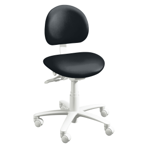 3300 Series Dental Stool - Operator, Increased Height Range 20"-26" With Adjustable Foot Ring