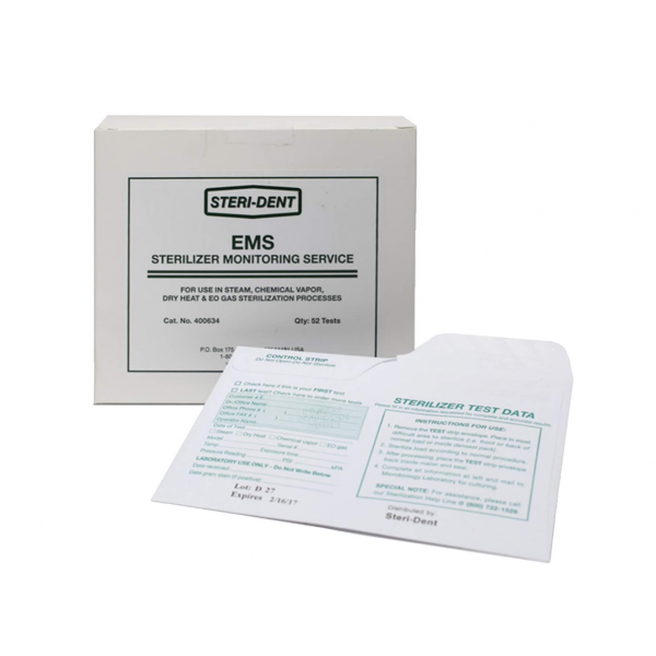 Spore Test Monitoring Service Dry Heat or Steam, Mail-in