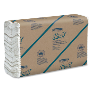 Scott C-Fold Towels - 1-Ply, 150/Pkg, 12 Pkg/Case