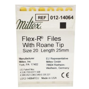 Flex-R Files 25mm #20 6/Bx