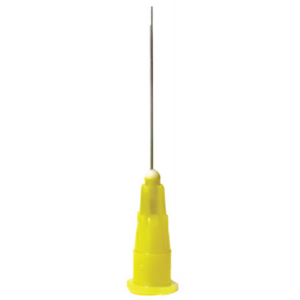 Appli-Vac Bendable Needle Tips 20/Bx Yellow 27ga