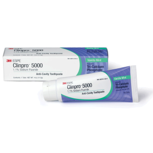 Clinpro 5000 1.1% NaF Dentifrice 4oz Tube Spearmint