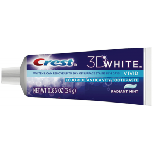 Crest 3D White Brilliance Vibrance Toothpaste .85oz 72/cs