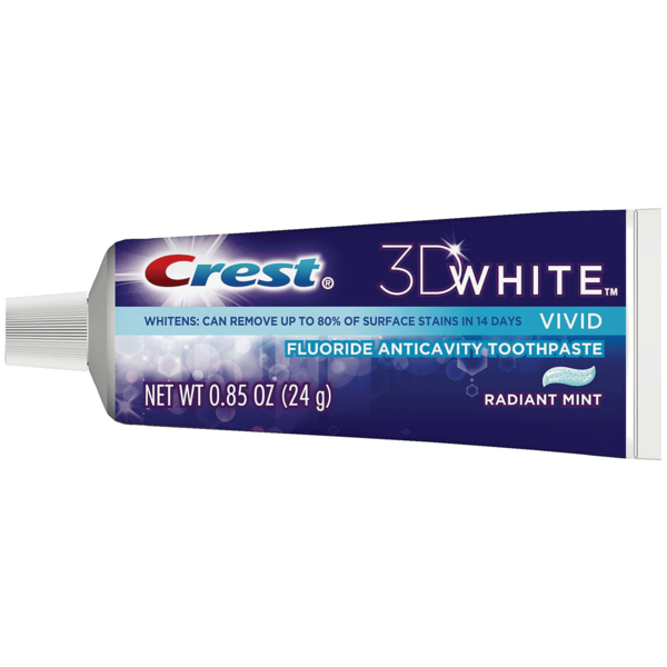 Crest 3D White Brilliance Vibrance Toothpaste .85oz 72/cs