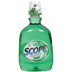 Scope Mouthwash 1 Liter Mint 6/cs