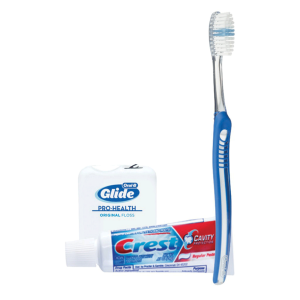 Crest Oral-B Basics - Brush/Paste/Floss 144/Pk