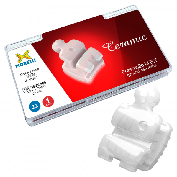 Ceramic .022 M.B.T. Brackets Single Patient Kit