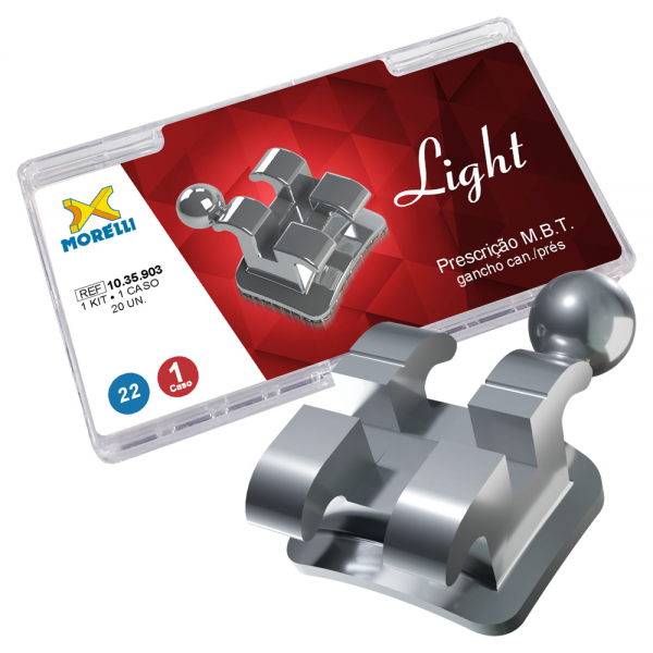 Light Stainless Steel .022 M.B.T. Brackets Single Patient Kit