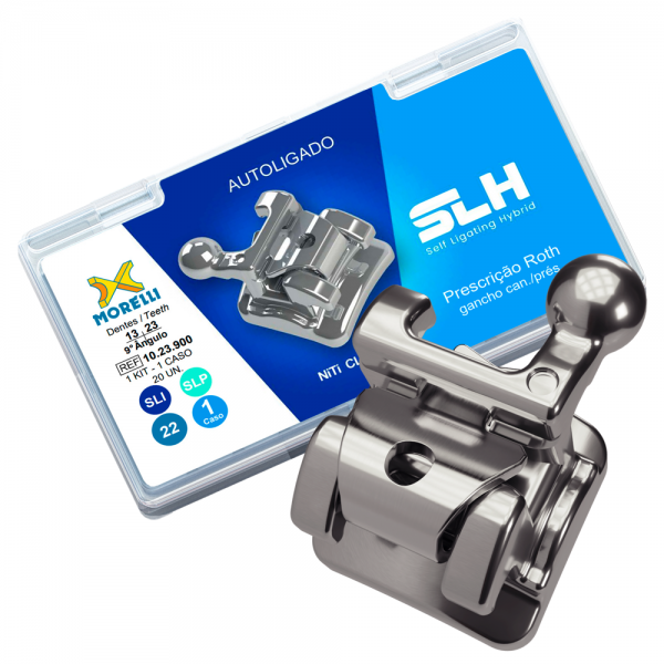 Self-Ligating Hybrid Stainless Steel .022 Roth Brackets Single Patient Kit