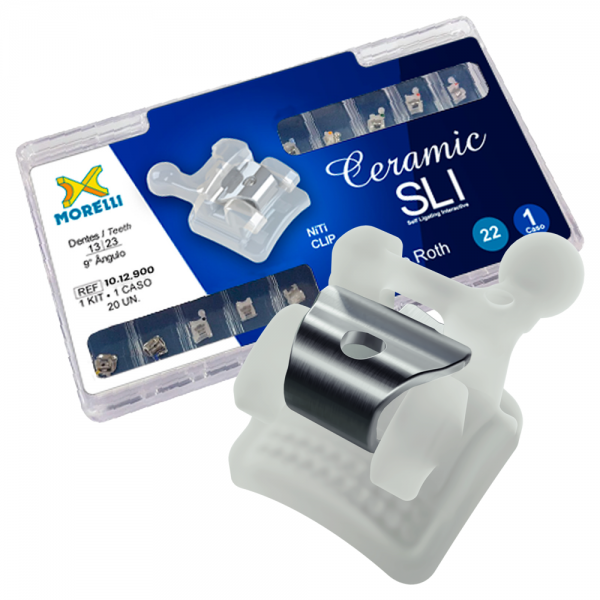 Self-Ligating Interactive Ceramic .022 Roth Brackets Single Patient Kit