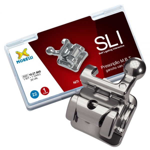 Self-Ligating Interactive Stainless Steel .022 M.B.T. Brackets Single Patient Kit