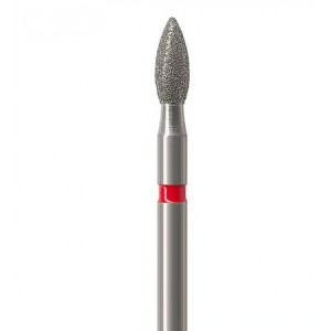 NTI Diamond Burs, FG, Football, # F379, 1.6 mm, Fine, Red, 5/Pk, F379-016