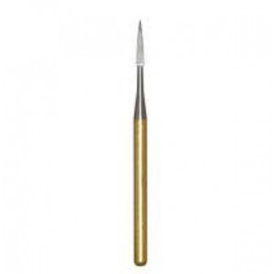 NTI 12-Fluted Trimming & Finishing Carbide Burs, FG, Long Flame, # H48L-012, 1.2 mm, 5/Pk, H48L-012