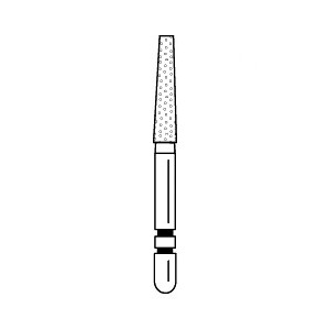 Two Striper Diamond Burs, FG, KR Taper, 703.8 KR, 1.8 mm, Coarse, Green, 5/Pk, 2015352