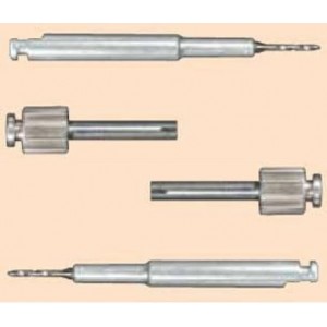 Thread Mate System Pins, Gold-Plated Stainless Steel, Minim Bulk Kit, 0.021", 100/Pk, T06