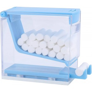 Cotton Roll Dispenser, White, 1/Pk, 100225