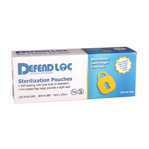 Defend Sterilization Pouches, 3.5" x 10", 1000/Pk, SP2150