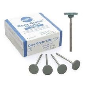 Dura-Green Stones, HP, Wheel, # 130 (WH6), Green, 12/Pk, 0048