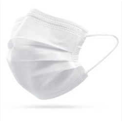 Essentials Earloop Masks, White, 50/Pk, ELM-WH - Frontier Dental Supply