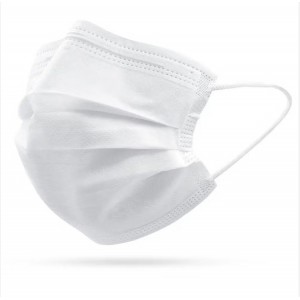 Essentials Earloop Masks, White, 50/Pk, ELM-WH