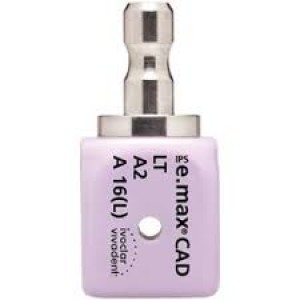 IPS e.max CAD, for CEREC and inLab HT, A16 (L), A2, 5/Pk, 644385