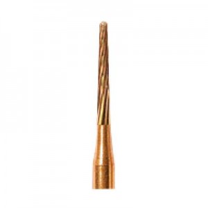 NeoBurr 12-Blade Trimming and Finishing Carbide Bur, FG, Flame, # H48L12, 1.2 mm, 25/Pk, FGH48L12