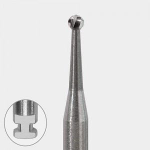 NeoBurr Sterile Surgical Length Carbide Burs, FGSL, Round, # 4, 1.4 mm, 25/Pk, FGSL4