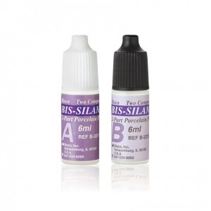 Bis-Silane Porcelain Primer, Parts A & B Set, Refill, 6 ml/Bt, 1/Pk, B-3210P