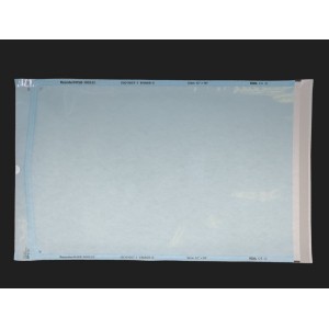 Sterilization Pouch, Class 4, Self-Sealing, Blue Film, 12" x 17" 200/Pack, 100534