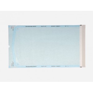 Sterilization Pouch, Class 4, Self-Sealing, Blue Film, 9" x 15" 200/Pack, 100537