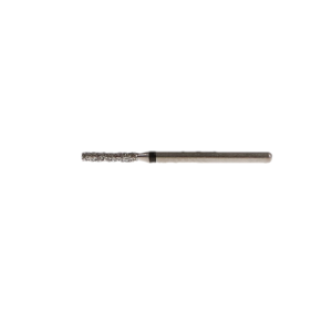 NTI Diamond Burs, FG, Flat End Cylinder, # 836, 1.4 mm, Super Coarse, Black, 5/Pk, SC836-014