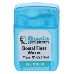 Dental Floss, Nylon, Waxed, Unflavored, 12 yds, 72/Pk, Q30610 - Frontier Dental Supply