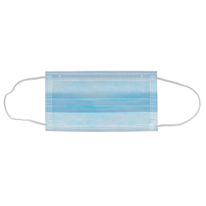 Earloop 3-PLY Masks 50/Bx ASTM Level 1 Blue, 109111