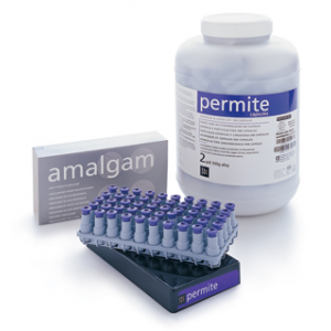 Permite Dispersed Amalgam Capsules, 1 Spill, Regaular Set, 400 mg, 500/Pk