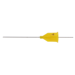 Essentials Premium Needles, Plastic Hub, Ga 27, Long, Yellow, 100/Box, DN-27L - Frontier Dental Supply