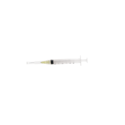 Endo Irrigation Syringes & Half Cut Needles, 3 cc, 27 Ga, Yellow, 100/Pk, EN27H - Frontier Dental Supply