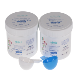 Mimic VPS Impression Putty, Fast Set, 300 ml, 2/Pk, VPS-PF - Frontier Dental Supply