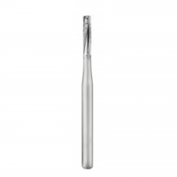Standard Operative Carbide Burs, FG, Straight Flat End Cross Cut, # 558L, 10/Pk, 15033 - Frontier Dental Supply
