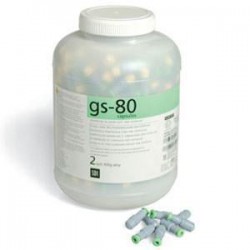 GS-80 Dispersed Phase Amalgam Capsules, 2 Spill, Fast Set, 600 mg, 500/Pk - Frontier Dental Supply