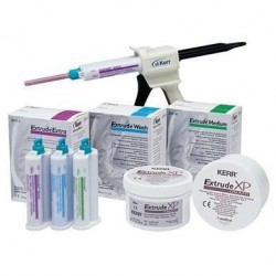 Extrude Impression Material, Cartridge Only, Value Pack, Extra Heavy Body, 50 ml, Mauve, 24/Pk, 29034 - Frontier Dental Supply