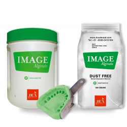 Image Alginate Impression Material, Dustless, Fast Set, Pouches, 1 lb, Mint, 1/Pk, 27416 - Frontier Dental Supply