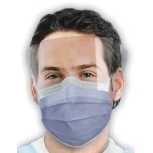 Isofluid Shield Mask Anti Fog Blue 25/Bx, GCIPWB