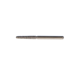 NTI Diamond Burs, FG, Long Round End Taper, # 856L, 1.6 mm, Medium, Clear, 5/Pk, M856L-016