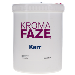 KromaFaze Color-Changing Alginate Impression Material, Dust-Free, Fast Set, Canister, 1 lb, Mint, 1/Pk, 27452 - Frontier Dental Supply