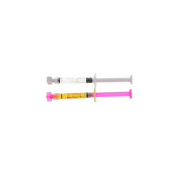 Porcelain Etch Etching Gel, 9% Hydrofluoric Acid, Syringe Kit, 1.2 ml, High Viscosity, Yellow, 2/Pk, 405 - Frontier Dental Supply