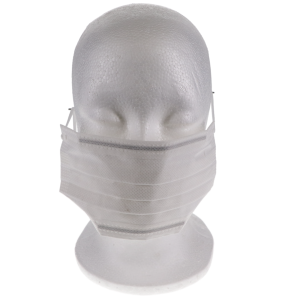 Isofluid Plus Pure Secure Fit Earloop Masks, ASTM Level 1, White, 50/Pk, GPLUSWHSF