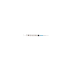 Hypodermic Syringes/Needle, with Luer-Lok Tip, Regular Bevel, 3 ml, 100/Pk