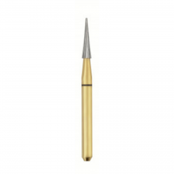 Safe End Series 10-Blade Carbide Burs, FG, Needle Point End, SE6, 6.0 mm, 5/Pk, 16008-5 - Frontier Dental Supply