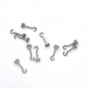 Long Curved Crimbable Hook (10pcs)