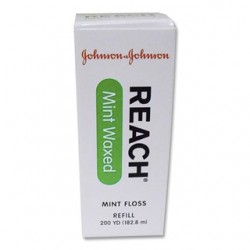 J&J Reach Dental Floss- Professional Size Waxed (200yd roll) - iSmile Dental Products, Inc.